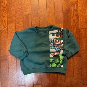 Zara Marvel Avengers Kids Sweatshirt - 9-12 Months